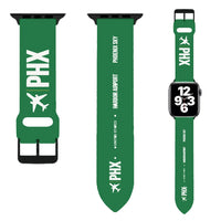 Thumbnail for WBV6 | Phoenix Sky Harbor International Airport PHX | Green (Metal Buckle)
