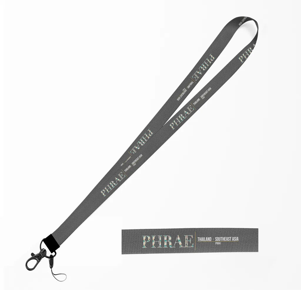 Phrae City Series lanyard - gray