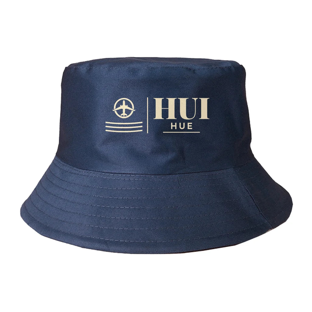 Phu Bai International Airport HUI — Hue (HUI) summer hat - dark blue