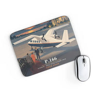 Thumbnail for Piaggio P.166 - 3D + Name - Mouse Pad - Full Print
