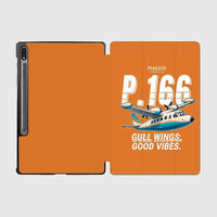 Thumbnail for Piaggio P.166 - Cartoon - Samsung Tablet - Orange