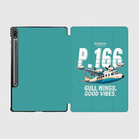 Thumbnail for Piaggio P.166 - Cartoon - Samsung Tablet - Turquoise