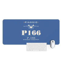 Thumbnail for Piaggio P.166 - Heritage - Desk Mat - Blue