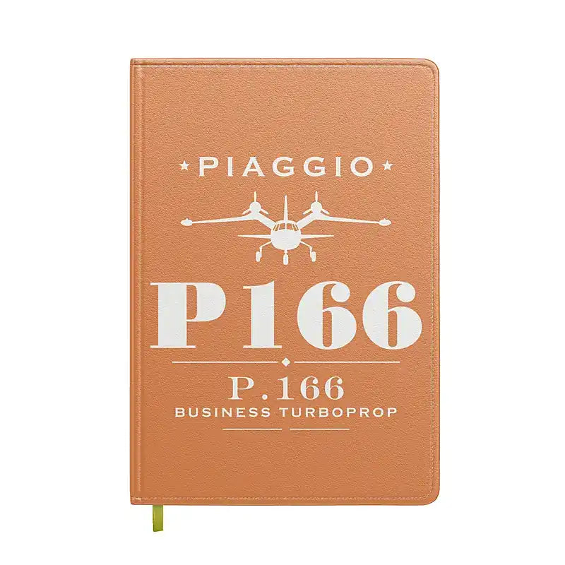 Piaggio P.166 - Heritage - Notebook - Orange
