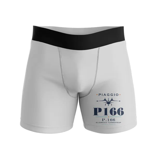 Piaggio P.166 - Men Boxers - Heritage - Light Gray
