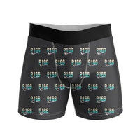 Thumbnail for Piaggio P.166 - Men Boxers - Original Pattern - Black