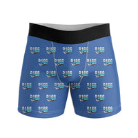 Thumbnail for Piaggio P.166 - Men Boxers - Original Pattern - Blue
