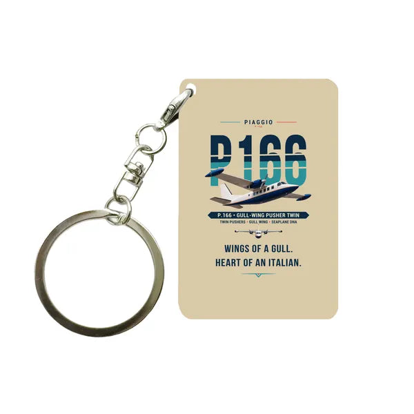 Piaggio P.166 - Original - Key Chain - Beige