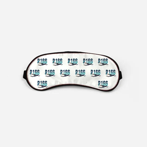 Piaggio P.166 - Original Pattern - Sleep Mask - White