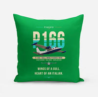 Thumbnail for Piaggio P.166 - Original - Pillow - Green