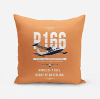 Thumbnail for Piaggio P.166 - Original - Pillow - Orange