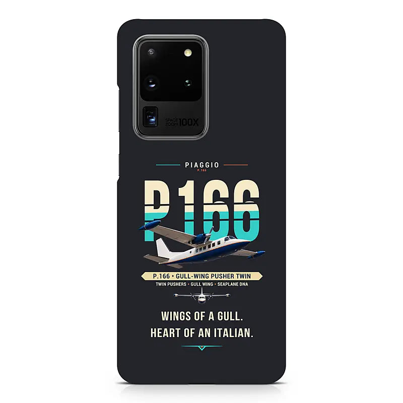 Piaggio P.166 - Original - Samsung Case - Black