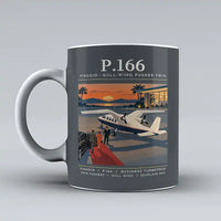 Thumbnail for Piaggio P.166 - Poster - Mug - Gray