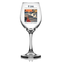 Thumbnail for Piaggio P.166 - Poster - Wine Glass