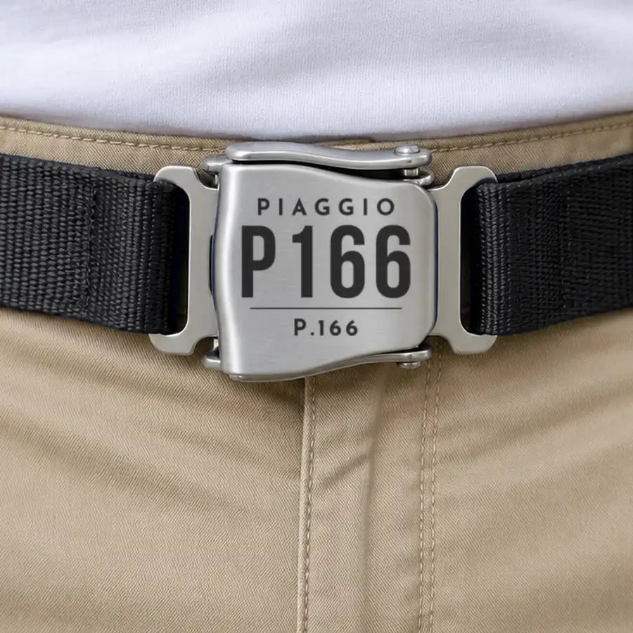 Piaggio P.166 - Seat Belt - Tag - Black