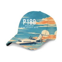 Thumbnail for Piaggio P.180 Avanti EVO 3D All-Over Print Clothing - Cap - 3D