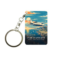 Thumbnail for Piaggio P.180 Avanti EVO - 3D - Key Chain - Full Print