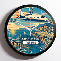 Thumbnail for Piaggio P.180 Avanti EVO - 3D + Name - Framed - Full Print