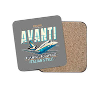 Thumbnail for Piaggio P.180 Avanti EVO - Cartoon - Coaster - Gray