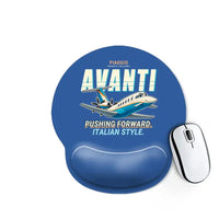 Thumbnail for Piaggio P.180 Avanti EVO - Cartoon - Ergonomic Mouse Pad - Blue