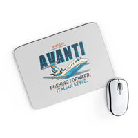 Thumbnail for Piaggio P.180 Avanti EVO - Cartoon - Mouse Pad - Light Gray