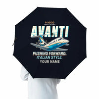 Thumbnail for Piaggio P.180 Avanti EVO - Cartoon + Name - Umbrella