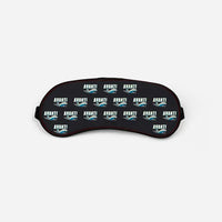 Thumbnail for Piaggio P.180 Avanti EVO - Cartoon Pattern - Sleep Mask - Black