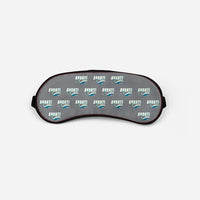 Thumbnail for Piaggio P.180 Avanti EVO - Cartoon Pattern - Sleep Mask - Gray