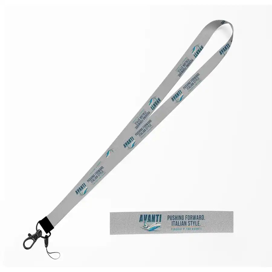 Piaggio P.180 Avanti EVO Lanyard & ID Holders lanyard - Cartoon - Light Gray