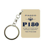 Thumbnail for Piaggio P.180 Avanti EVO - Heritage - Key Chain - Beige