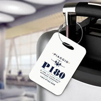 Thumbnail for Piaggio P.180 Avanti EVO - Heritage - Luggage Tag - White