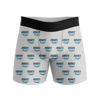 Thumbnail for Piaggio P.180 Avanti EVO - Men Boxers - Cartoon Pattern - Light Gray