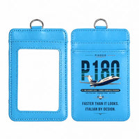 Thumbnail for Piaggio P.180 Avanti EVO - Original - ID Card Holder - Blue