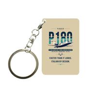 Thumbnail for Piaggio P.180 Avanti EVO - Original - Key Chain - Beige