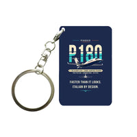 Thumbnail for Piaggio P.180 Avanti EVO - Original - Key Chain - Navy Blue