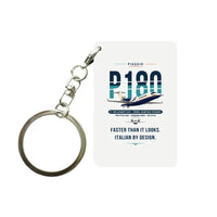 Thumbnail for Piaggio P.180 Avanti EVO - Original - Key Chain - White