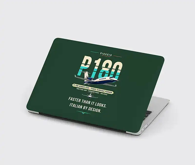 Piaggio P.180 Avanti EVO - Original - MacBook Case - Dark Green