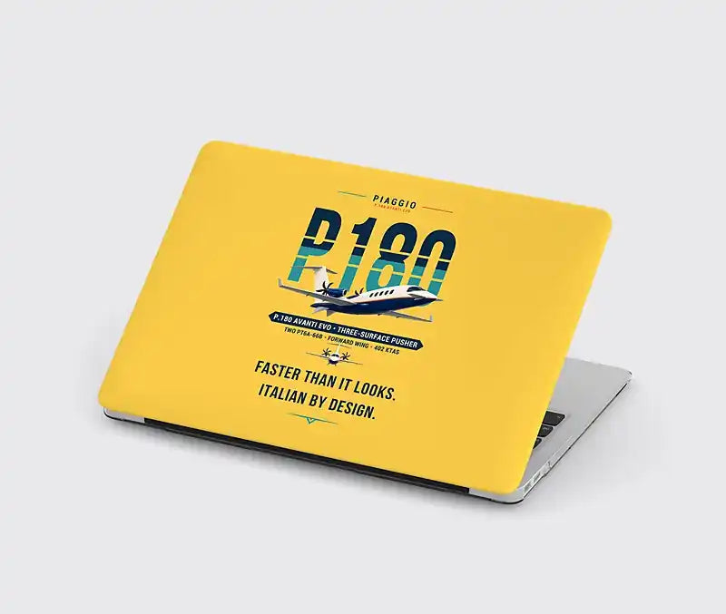 Piaggio P.180 Avanti EVO - Original - MacBook Case - Yellow