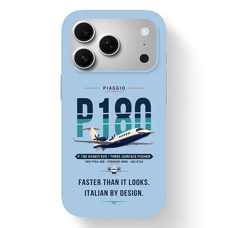 Piaggio P.180 Avanti EVO - Original - MagSafe iPhone 17 Pro - Light Blue