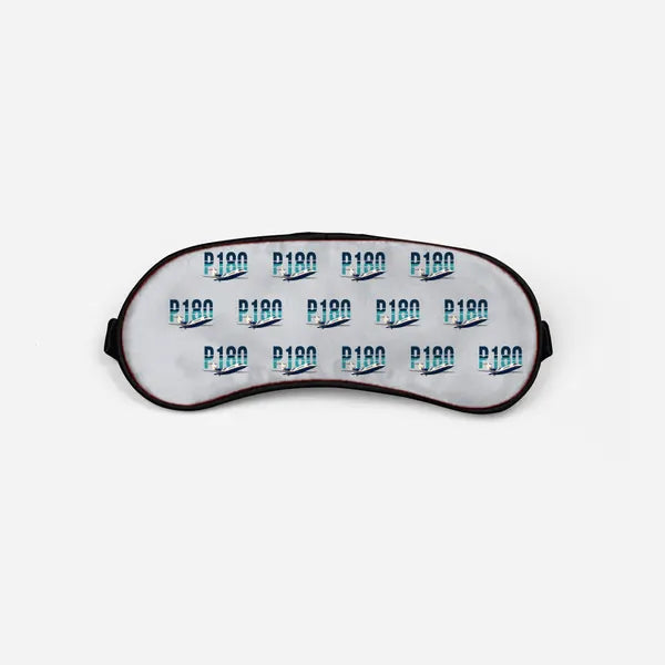 Piaggio P.180 Avanti EVO - Original Pattern - Sleep Mask - Light Gray