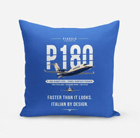 Thumbnail for Piaggio P.180 Avanti EVO - Original - Pillow - Blue