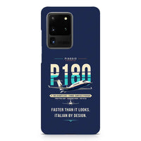 Thumbnail for Piaggio P.180 Avanti EVO - Original - Samsung Case - Navy Blue