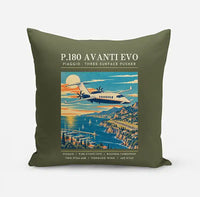 Thumbnail for Piaggio P.180 Avanti EVO - Poster - Pillow - Green Army