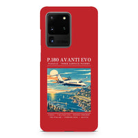 Thumbnail for Piaggio P.180 Avanti EVO - Poster - Samsung Case - Red