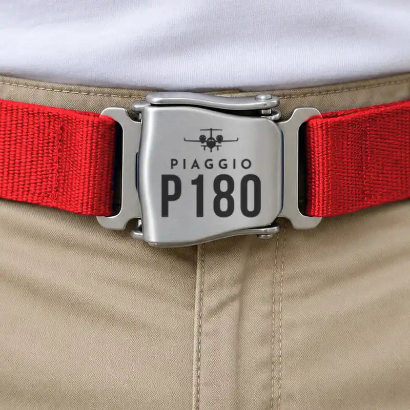 Piaggio P.180 Avanti EVO - Seat Belt - Heritage - Red