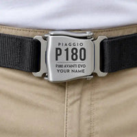 Thumbnail for Piaggio P.180 Avanti EVO - Seat Belt - Tag + Name - Black