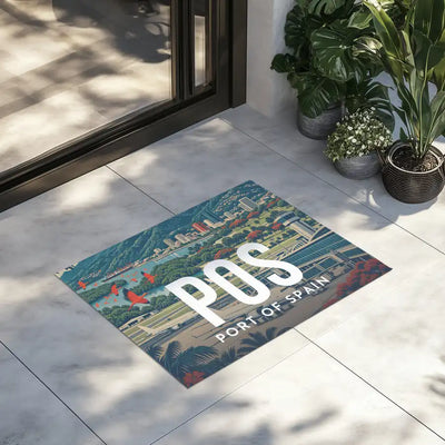 Piarco International Airport (POS) door mat