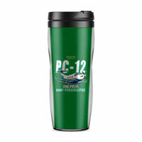 Thumbnail for Pilatus PC-12 PRO - Cartoon - Plastic (No Holder) - Green