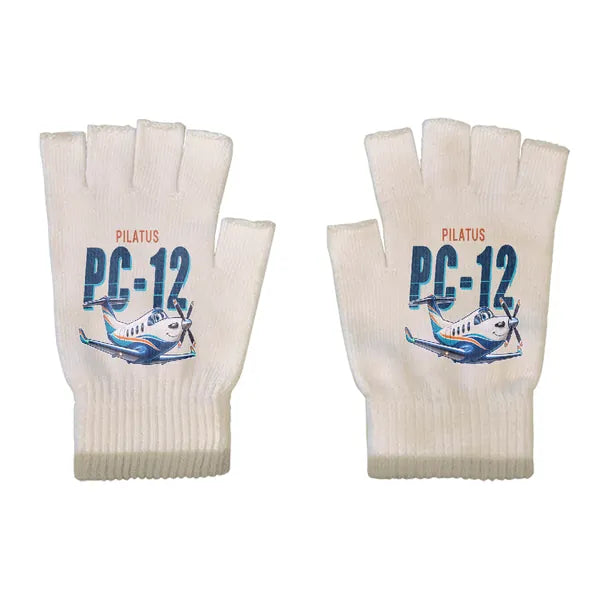 Pilatus PC-12 PRO - Gloves - Cut - Cartoon - Beige