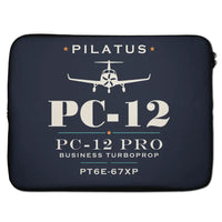 Thumbnail for Pilatus PC-12 PRO - Heritage - Laptop Sleeve